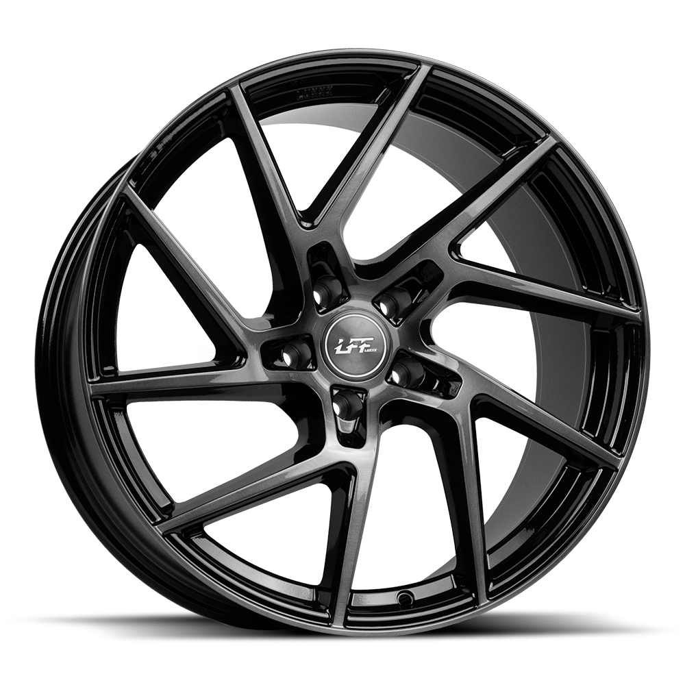 LUX LFF-02 LEON 20X9 5X120 +20 73.1 Brushed F Titanium Black LSCP2