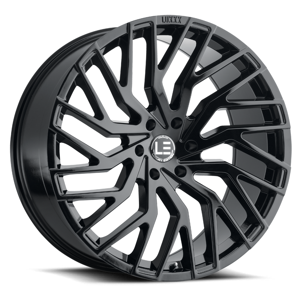 LUXLE6 22X10 6X135 +30 87.1 All Gloss Black
