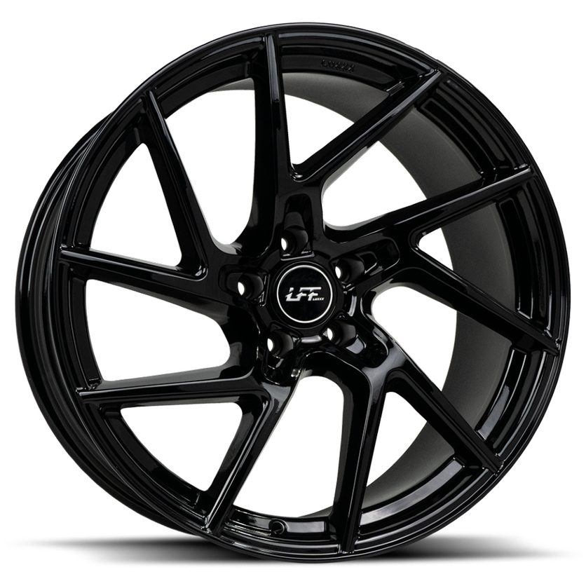 LUX LFF-02 LEON 20X9 5X112 +33 66.6 Gloss Black C