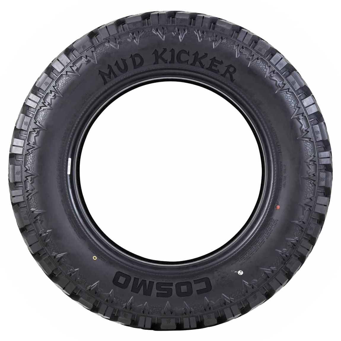 35X12.50R20 Cosmo MUD KICKER M/T 125Q 12PLY - Image 3