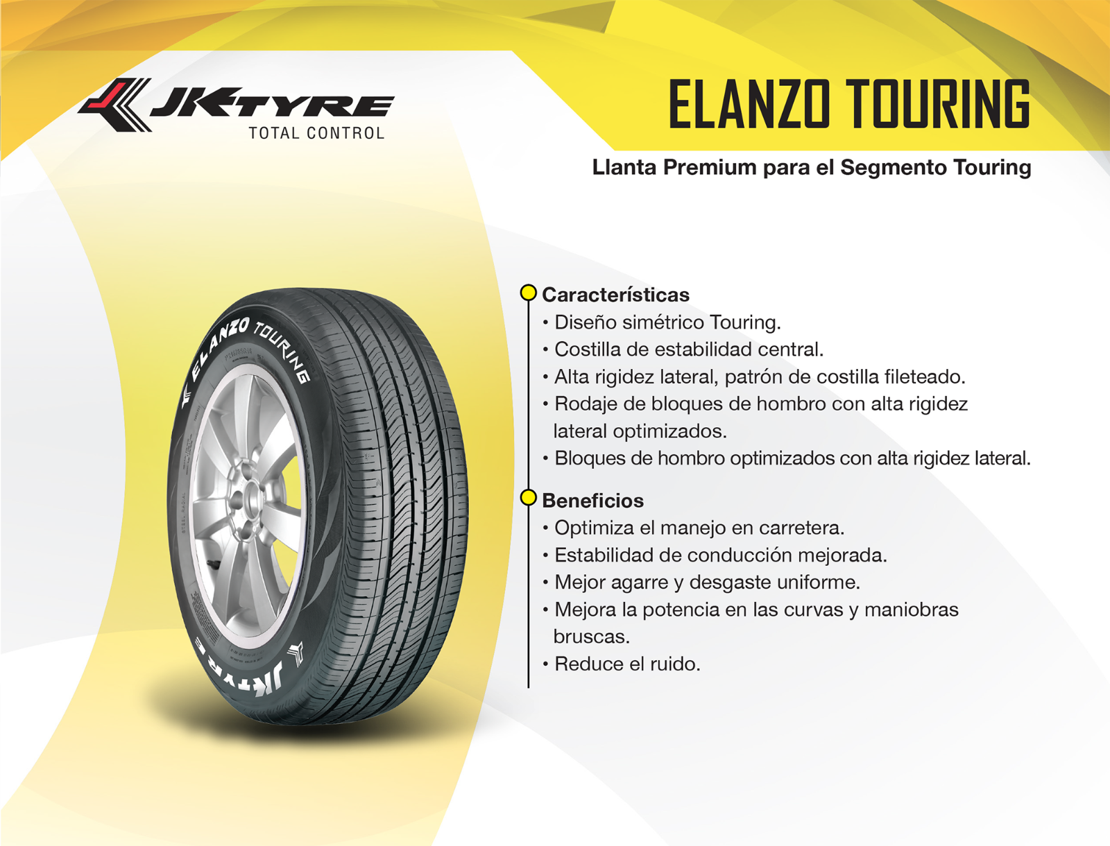 235/70R16 JK TYRE Elanzo Touring 104T SL - Image 2