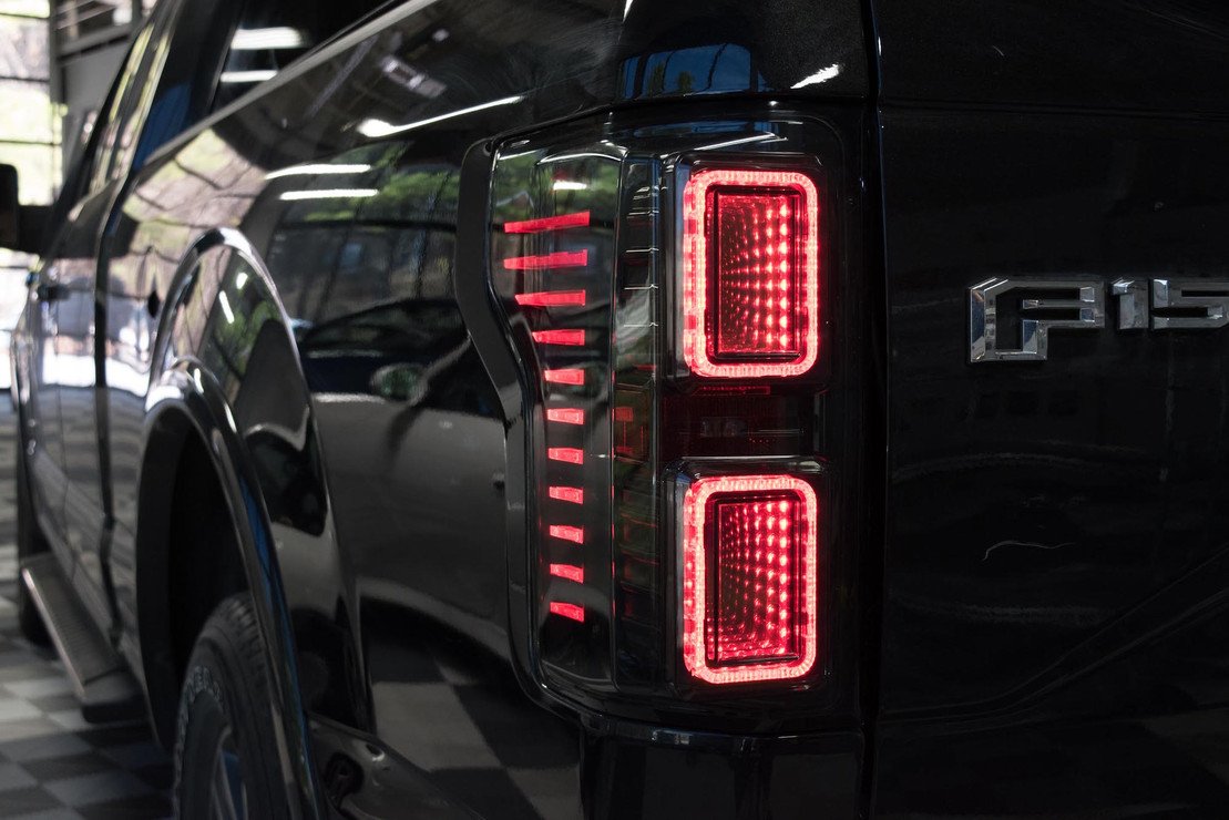 Morimoto XB TAIL LIGHTS FORD F150 (15-20) (SMOKE) - Image 2