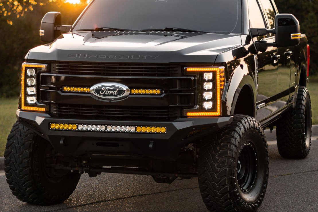Morimoto XB HEADLIGHTS SUPERDUTY (17-19) (AMBER DRL) - Image 2