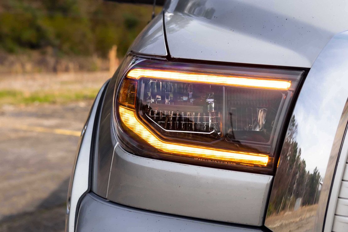 Morimoto XB HEADLIGHTS TOYOTA TUNDRA (07-13) (AMBER DRL) - Image 2