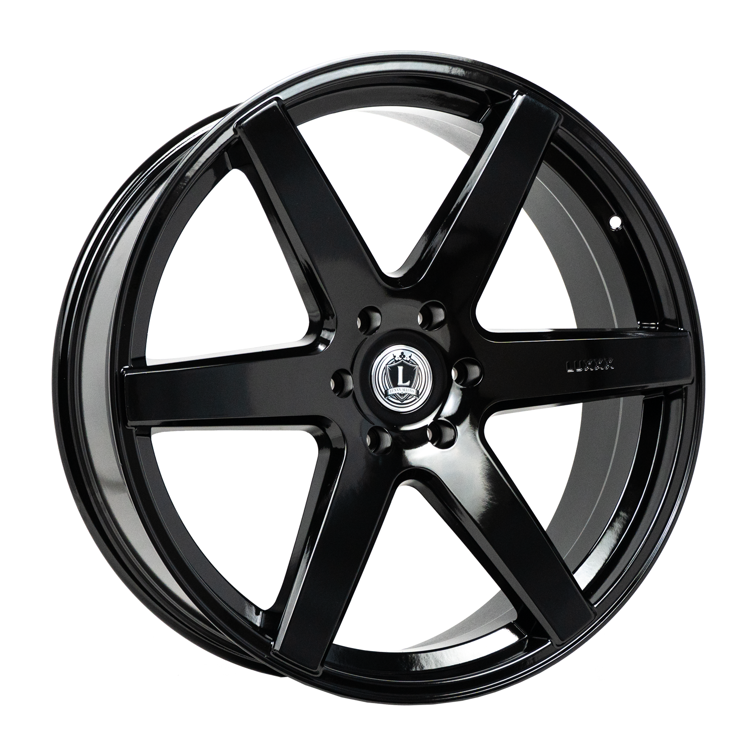 LUX20 22X9.5 6X139.7 +30 78.1 Gloss Black