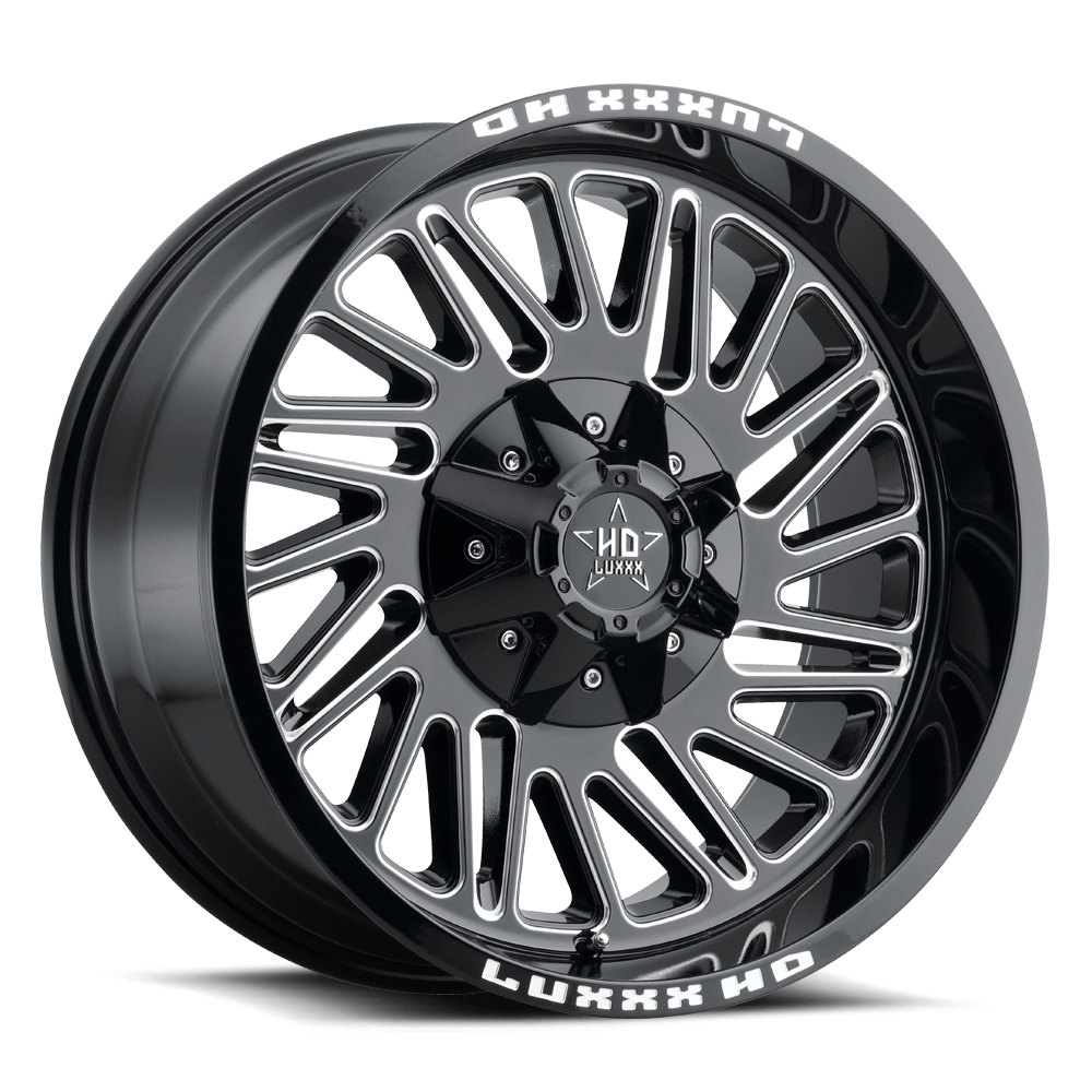 LHD19 20X10 5127/139.7 -18 78.1 Gloss Black Milled