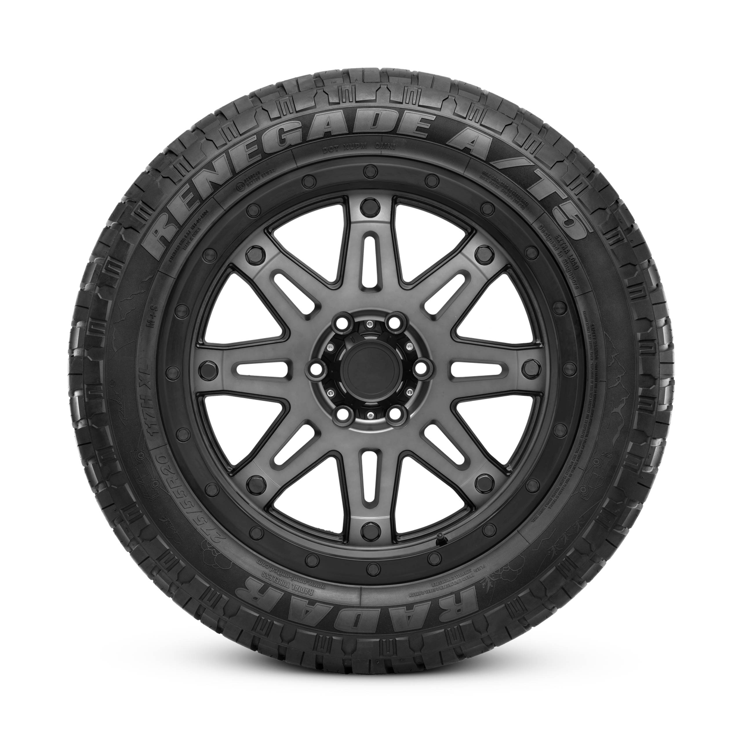 295/60R20 Radar Renegade AT-5 126/123S 10PLY - Image 3