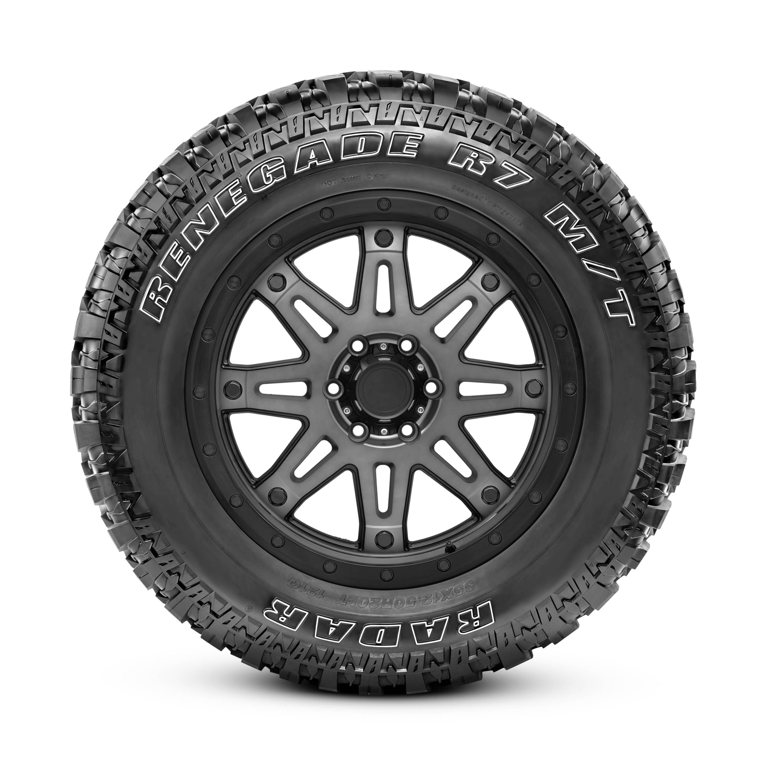 35X12.50R20 Radar Renegade R7 MT 10PLY 121Q - Image 3