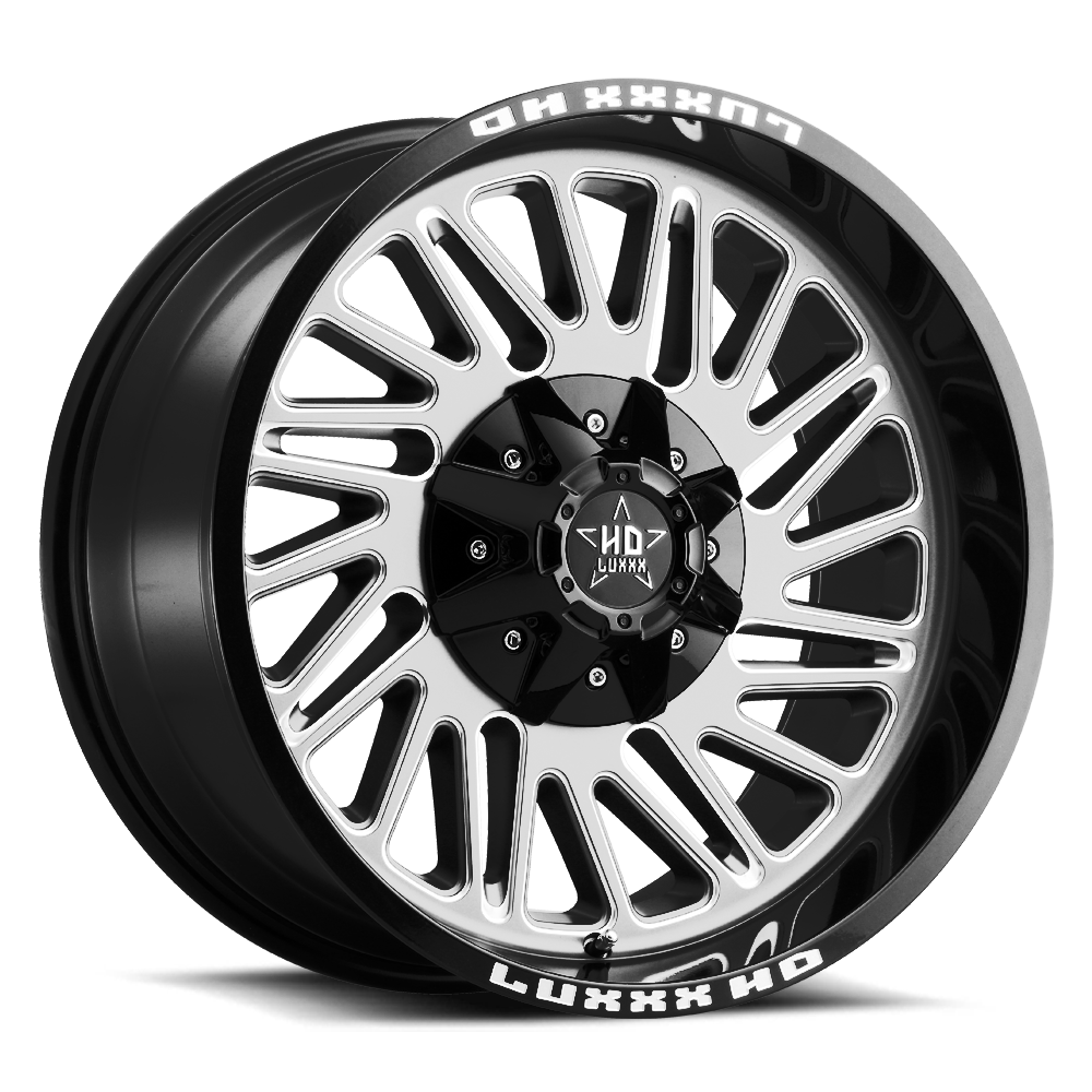 LHD19 22x12 5127/139.7 -44 78.1 Gloss Black Machine