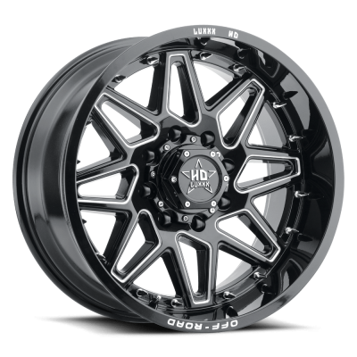 Luxxx Off-Road LHD17 20X9 Gloss Black Milled
