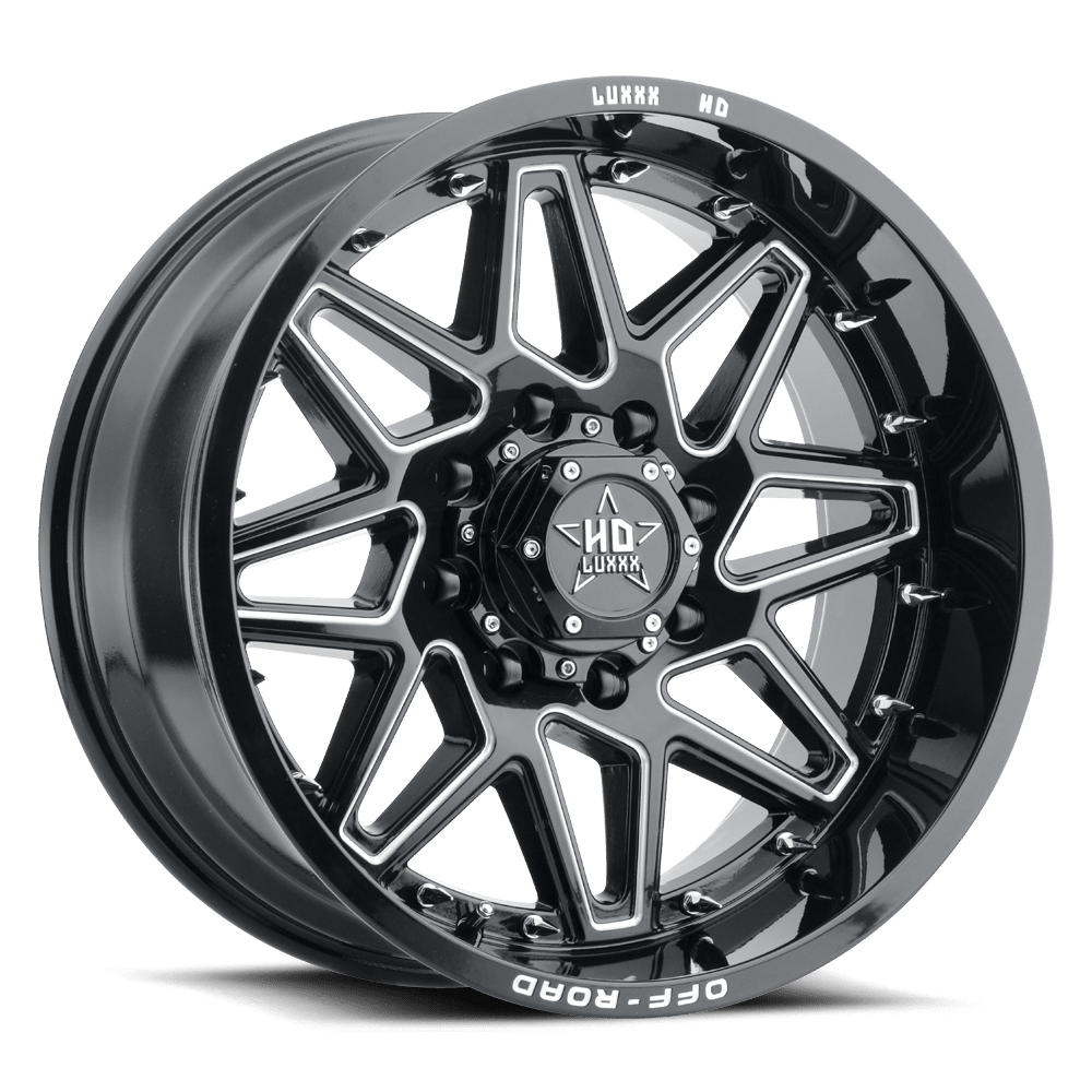Luxxx Off-Road LHD17 20X9 Gloss Black Milled