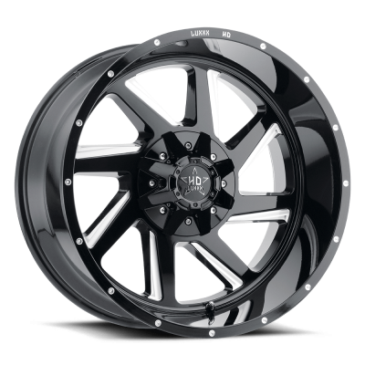 Luxxx Off-Road LHD14 20X10 Gloss Black Milled