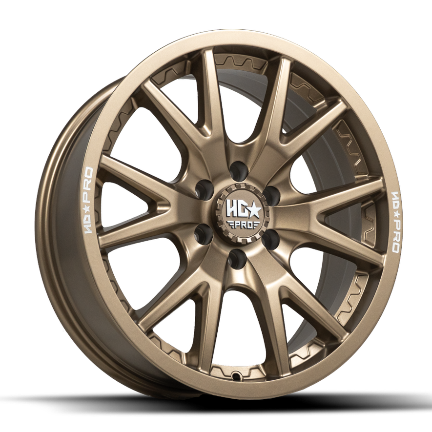 LHDPRO1 18x8 6X130 +38 84.1 Satin Bronze