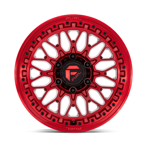 D758 17X9 6X5.5 GL-RED -12MM