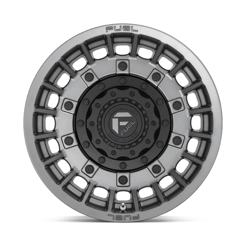 D726 17X9 5X4.5/5.0 MT-ANTH-BLK -12MM