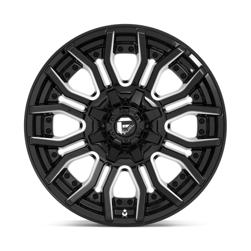D711 20X10 8X180 GL-BLK-MIL -18MM