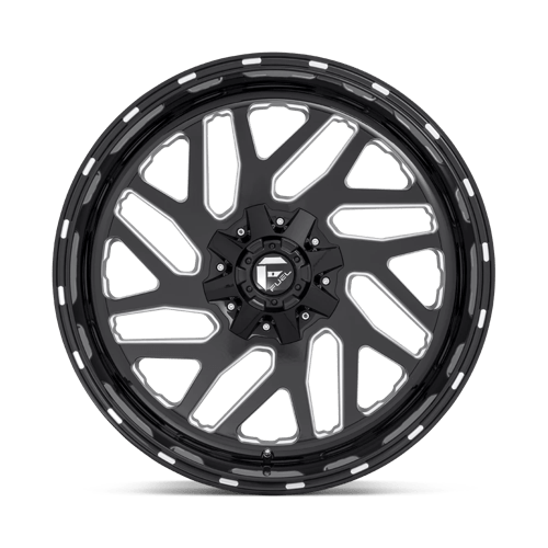 D581 22X10 6X135/5.5 GL-BLK-MIL -19MM