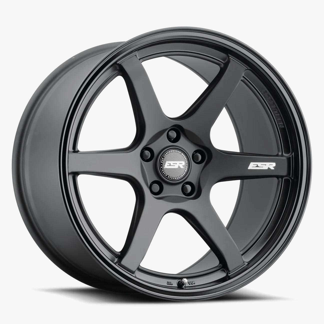 18X8.5 5X114.3 +30 72.56 MATTE BLACK GLOSS BLACK LIP APX6 88551430 APX6MBLK-BL