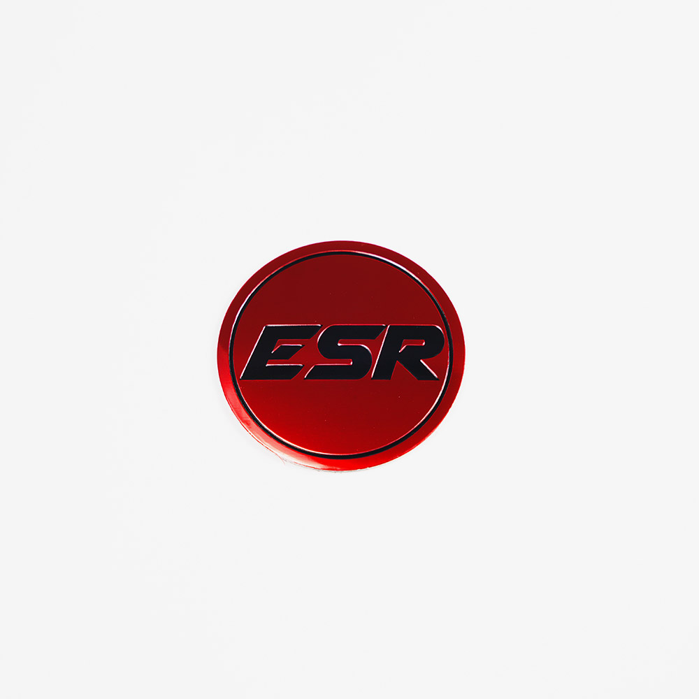 SR08 LOGO RED WITH BLACK ESR BLACK CAP