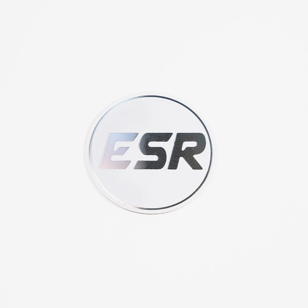 SR VERSION 1 CAP WHITE WITH SILVER ESR