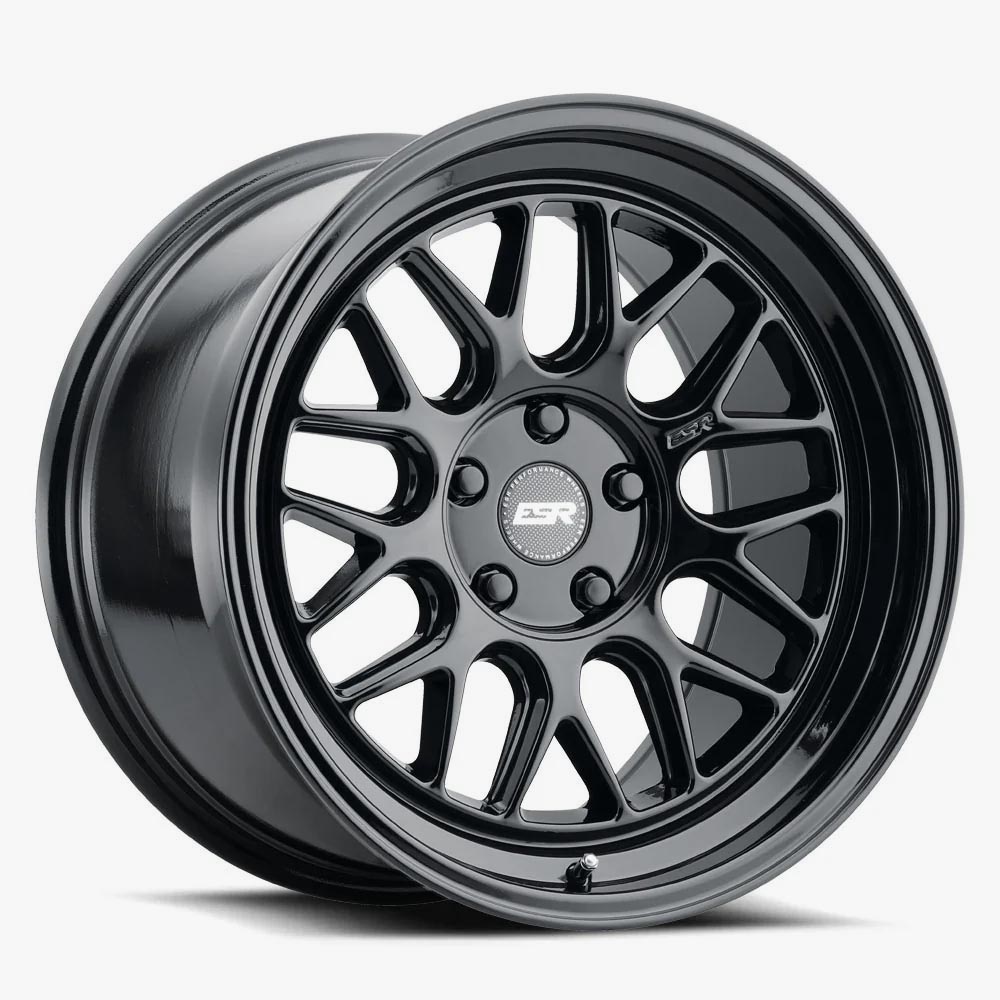 18X9.5 5X108 (CUSTOM DRILL) +35 72.56 GLOSS BLACK CR01 89551435 CR01GBLK 5X108