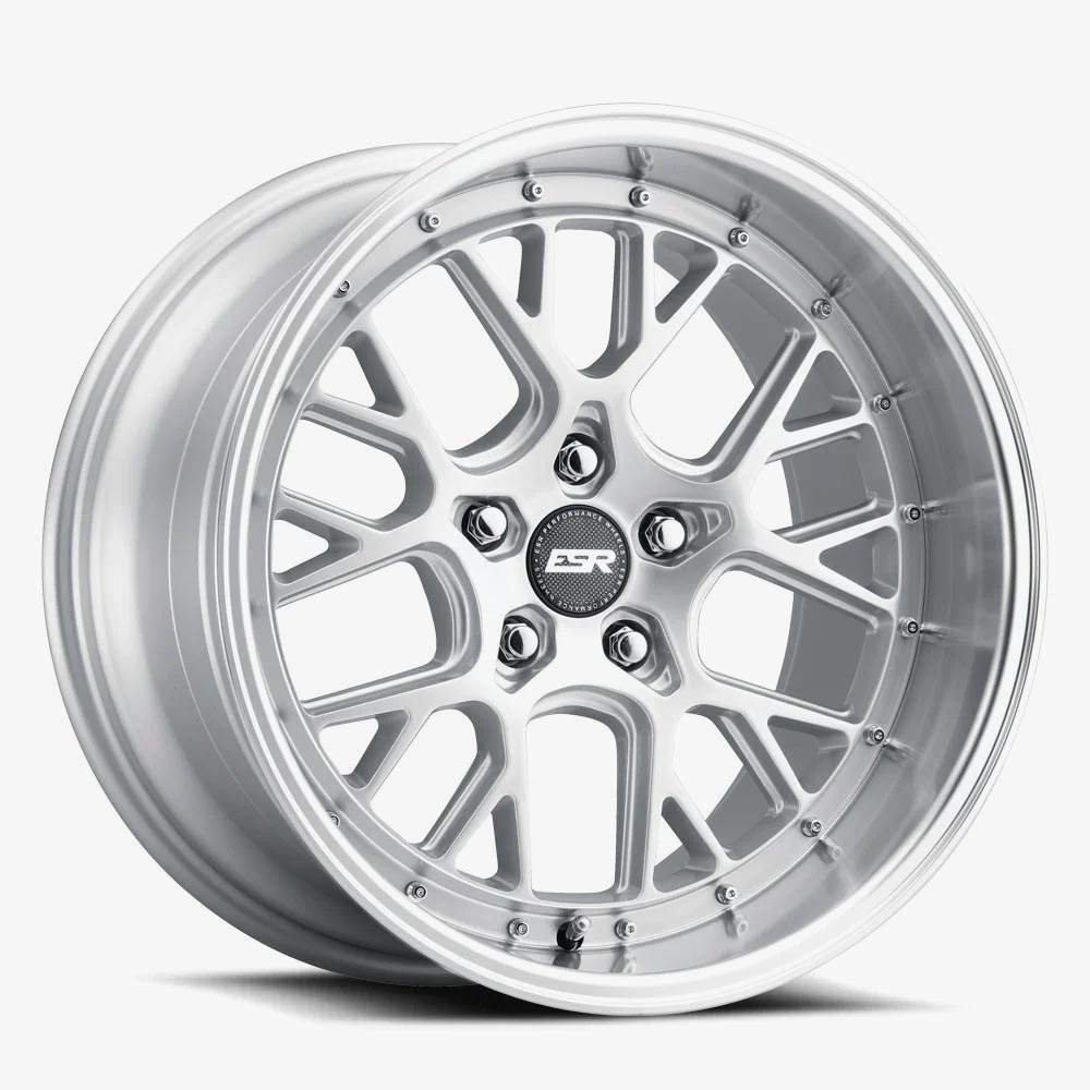 18X9.5 5X120 +22 72.56 HYPER SILVER MACHINE LIP CS11 89552022 CS11HS-ML