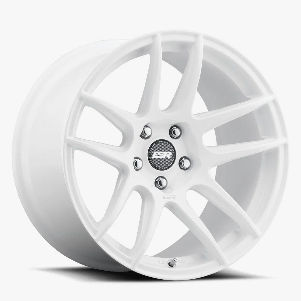 18X8.5 5X112 +35 66.6 GLOSS WHITE CS8 88551235 CS8WHT