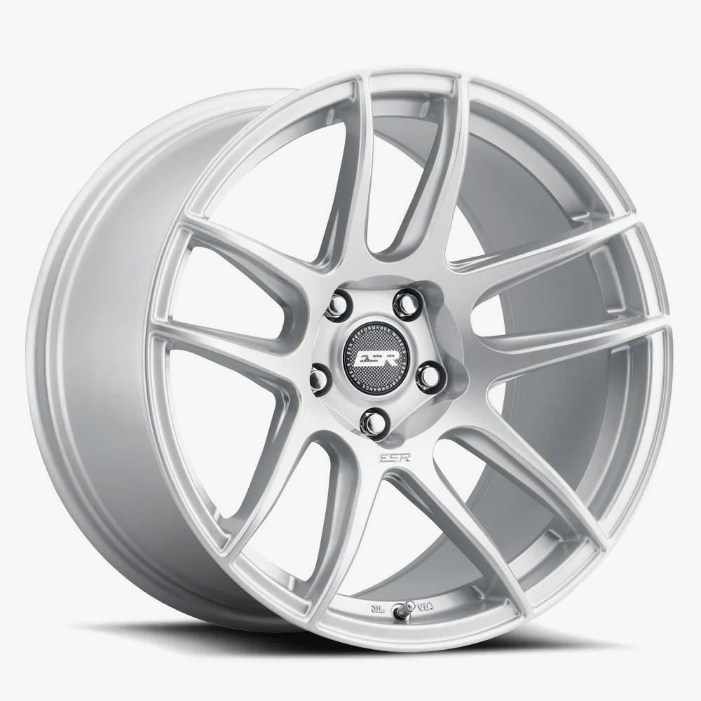 18X10.5 5X120 (CUSTOM DRILL) +15 72.56 HYPER SILVER CS8 80551415 CS8HS 5X120