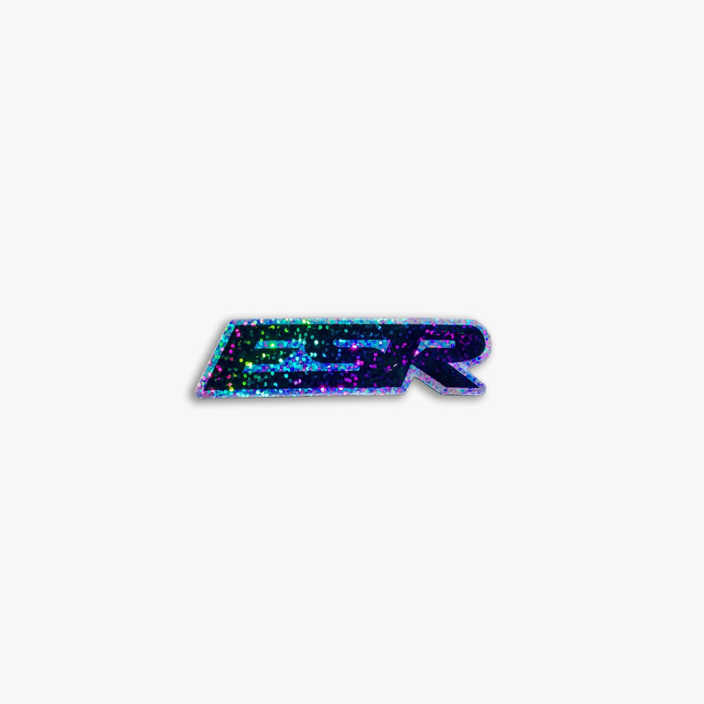 SMALL ESR DECALS NEO SPARKLE 1 QTY = 2 PIECES 3.5"X1"