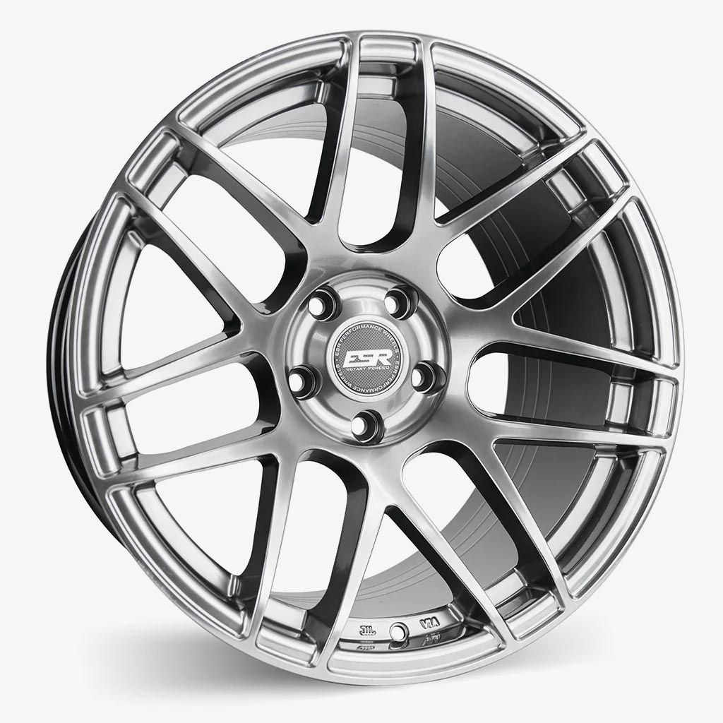 18X9.5 5X100 +22 72.56 HYPER BLACK RF1 89550022 RF1HB