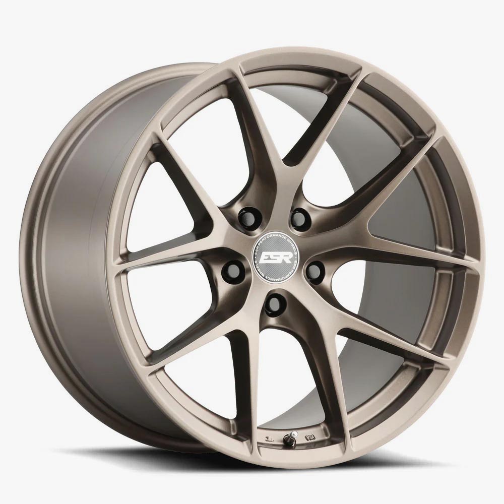 18X9.5 5X100 (CUSTOM DRILL) +35 72.56 MATTE BRONZE RF2 89551435 RF2MBRNZ 5X100