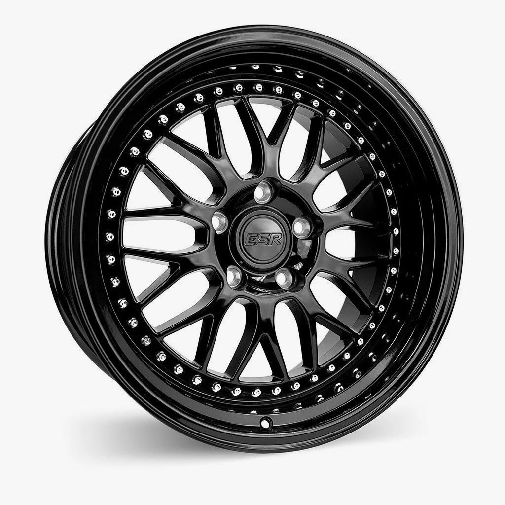 18X9.5 5X112 +35 66.6 GLOSS BLACK SR01 89551235 SR01GBLK