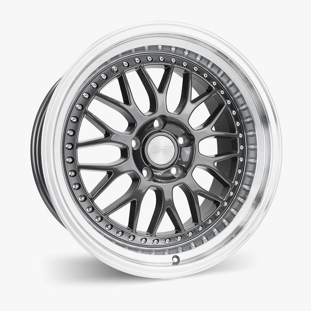 18X10.5 5X120 +22 72.56 GUNMETAL MACHINE LIP SR01 80552022 SR01GM-ML