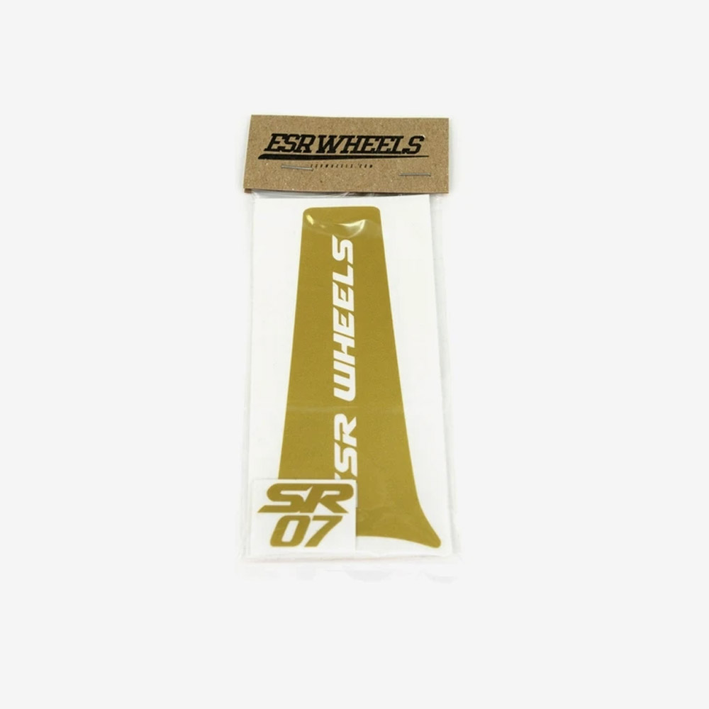 GOLD LEAF SR07 SPOKE DECALS