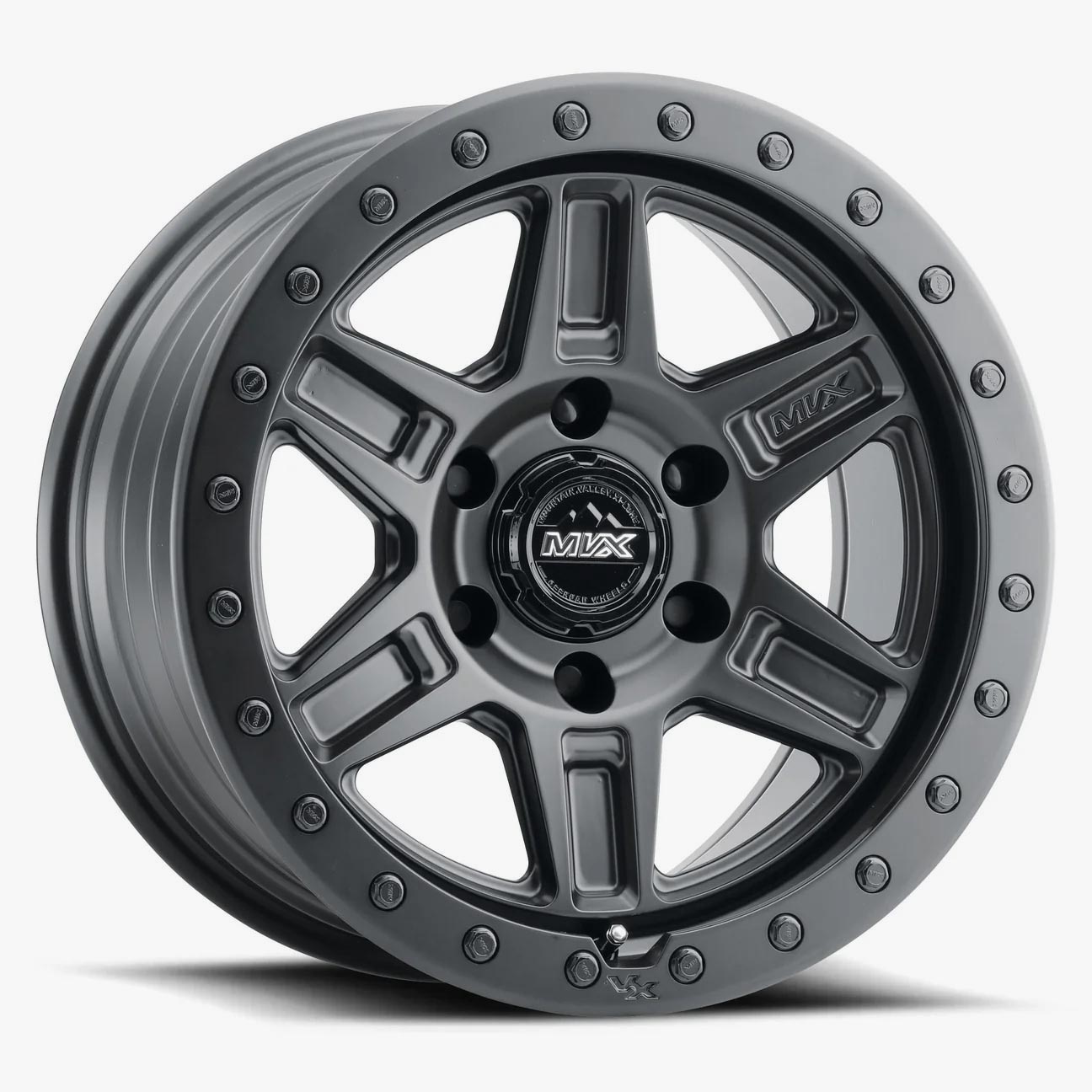 18X9 5X150 +18 110.1 MATTE BLACK- BLACK LIP VX61 89055018 VX61MBLK