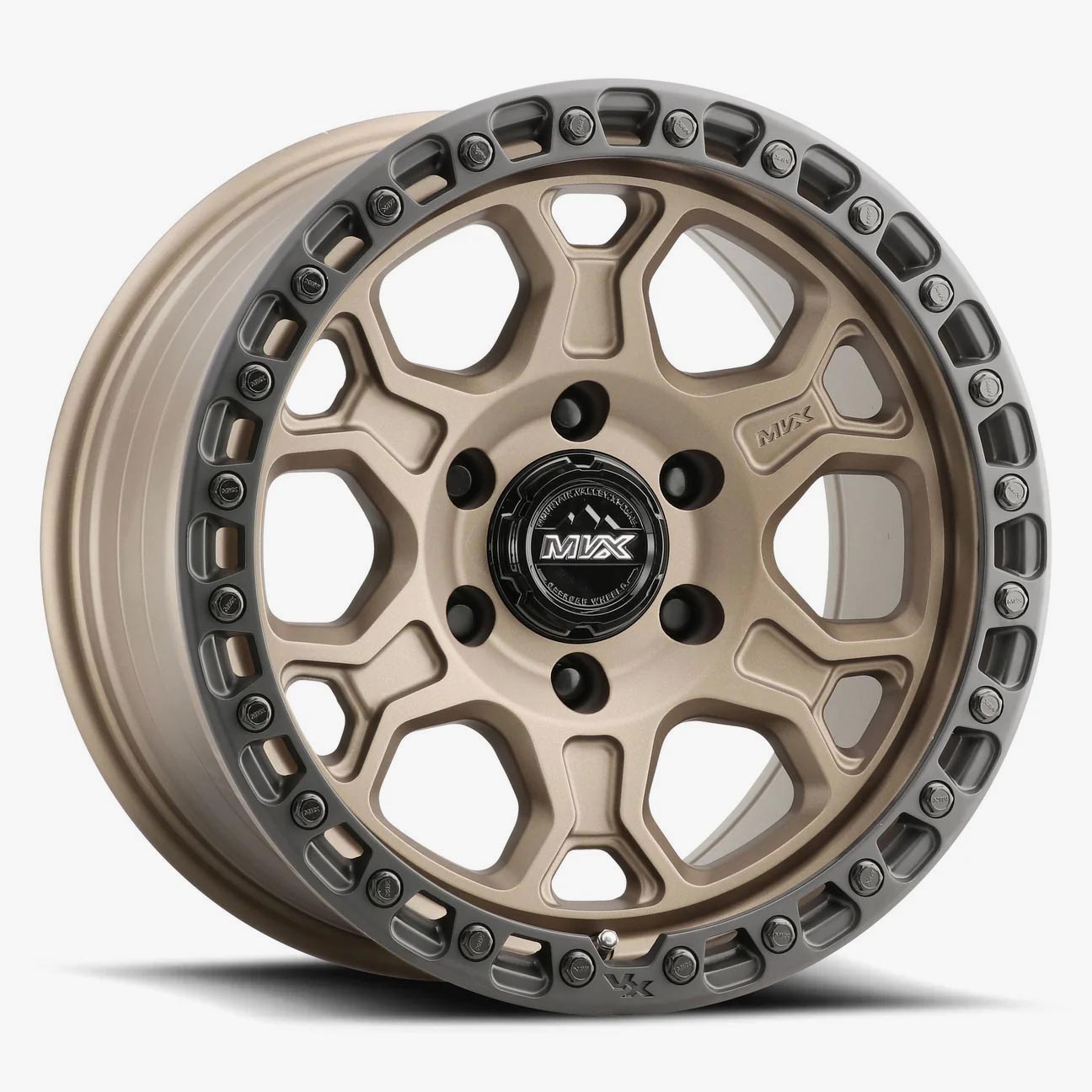 18X9 5X127 +0 71.5 MATTE GRAPHITE BLACK LIP VX62 89052700 VX62MGR