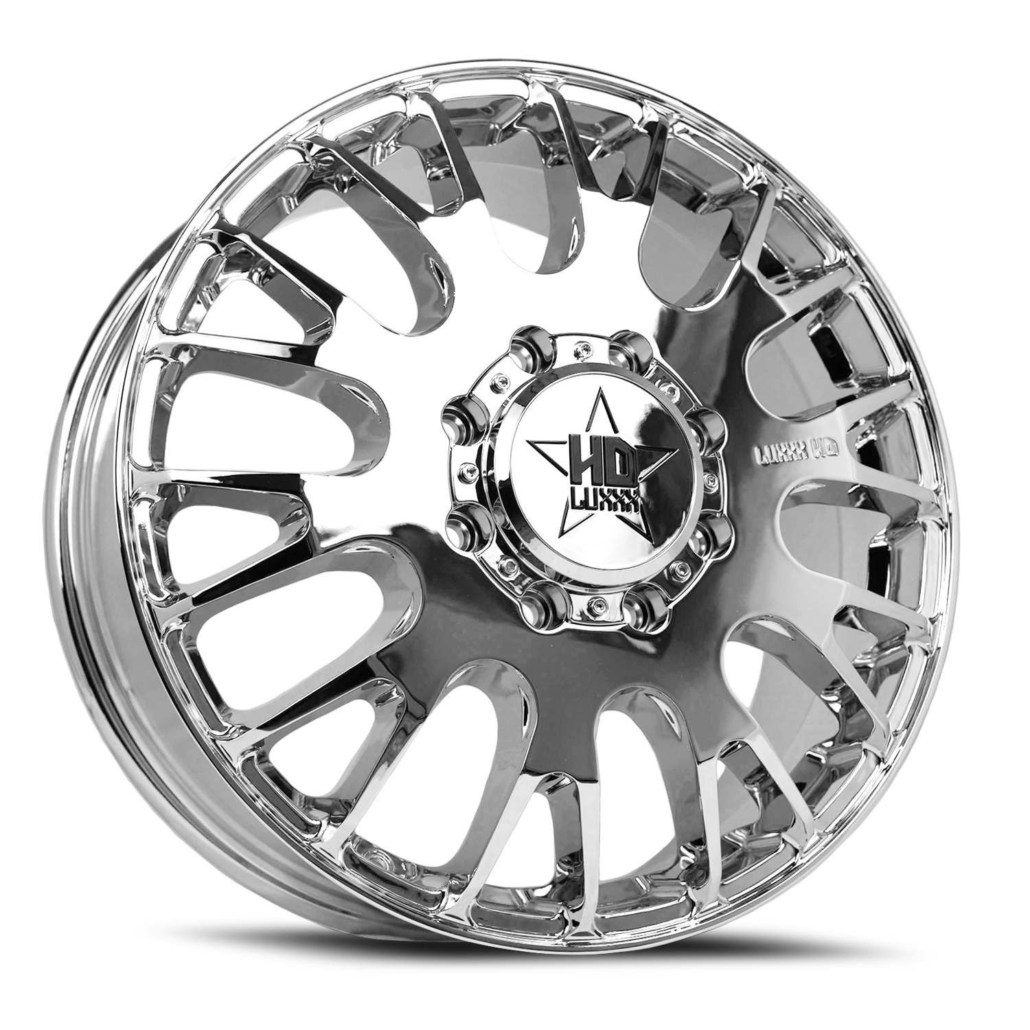 DUALLY HD34 20X8.25 8X200 115 142 Chrome (Front)