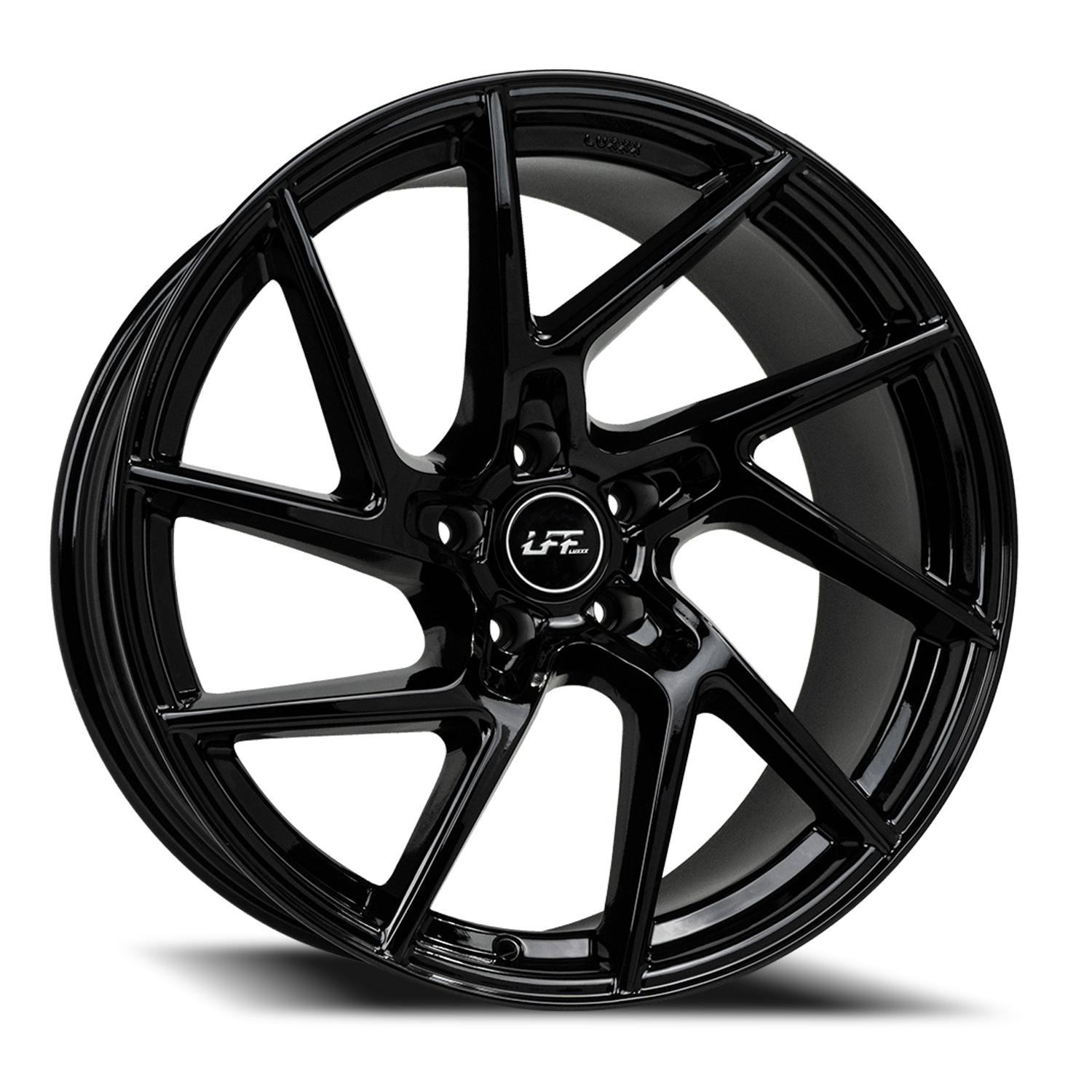 LFF-02 LEON 20X10.5 5X112 +38 66.6 Gloss Black C