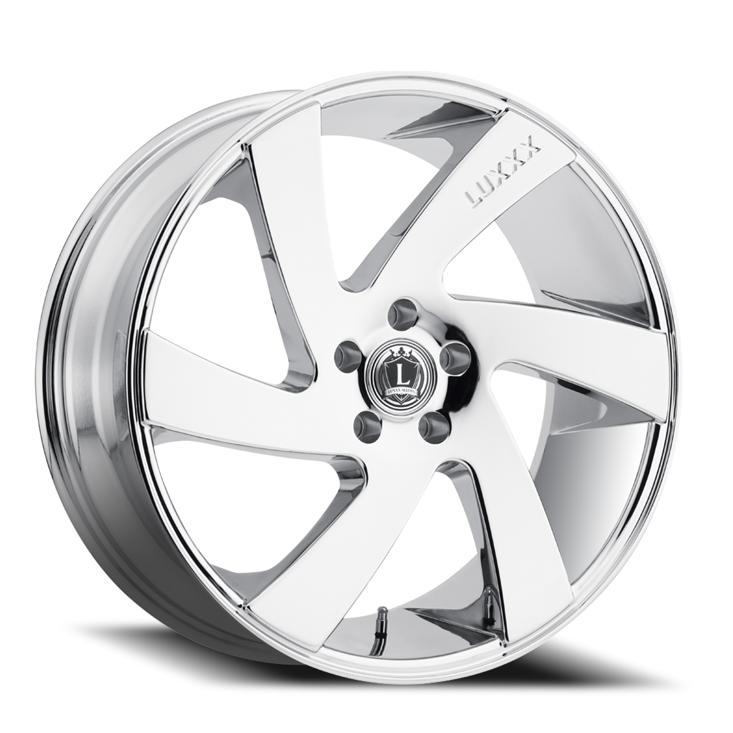 LUX10 22X9.5 6X139 +30 78.1 Chrome