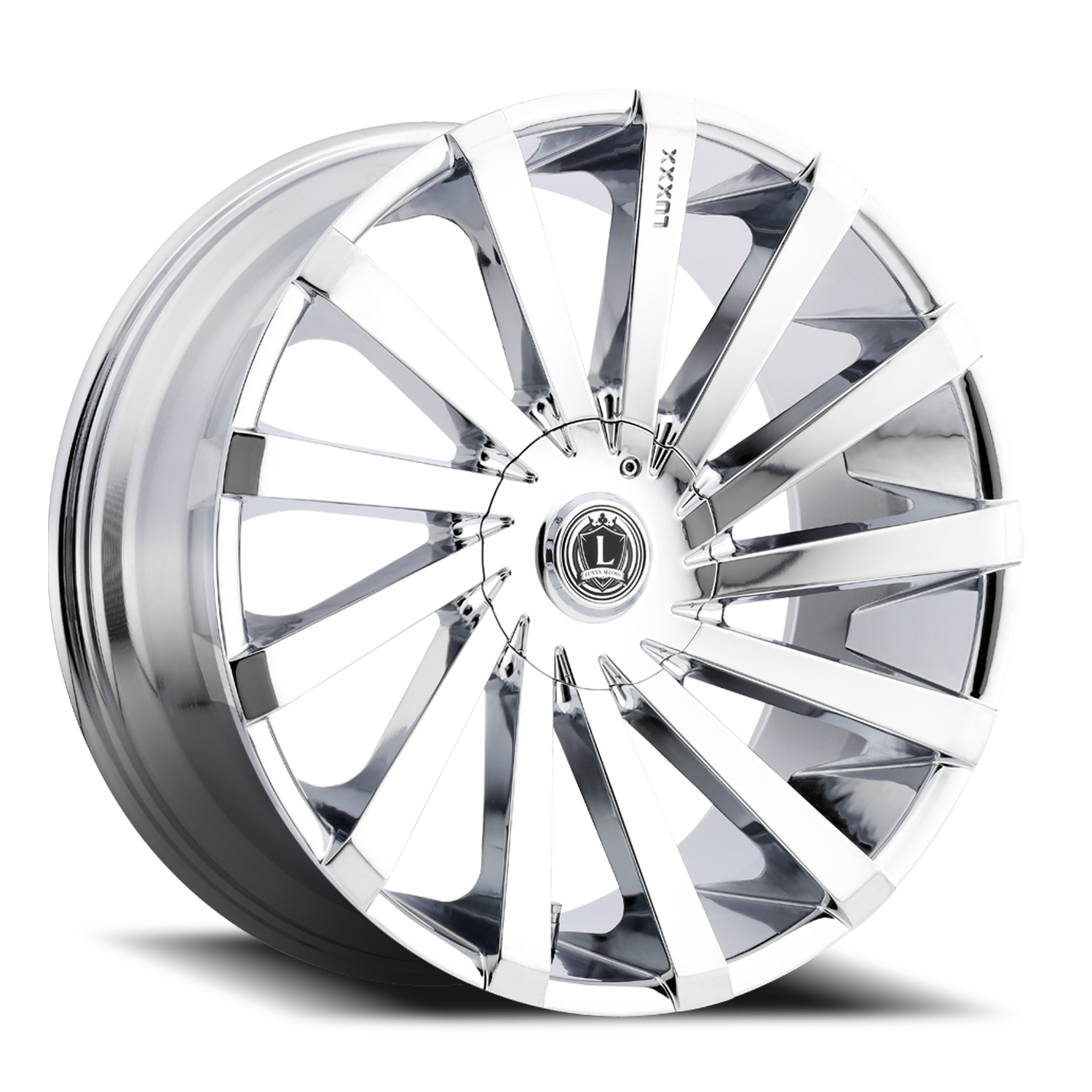 LUX13V 22X9 6120/132 +33 74.1 Chrome