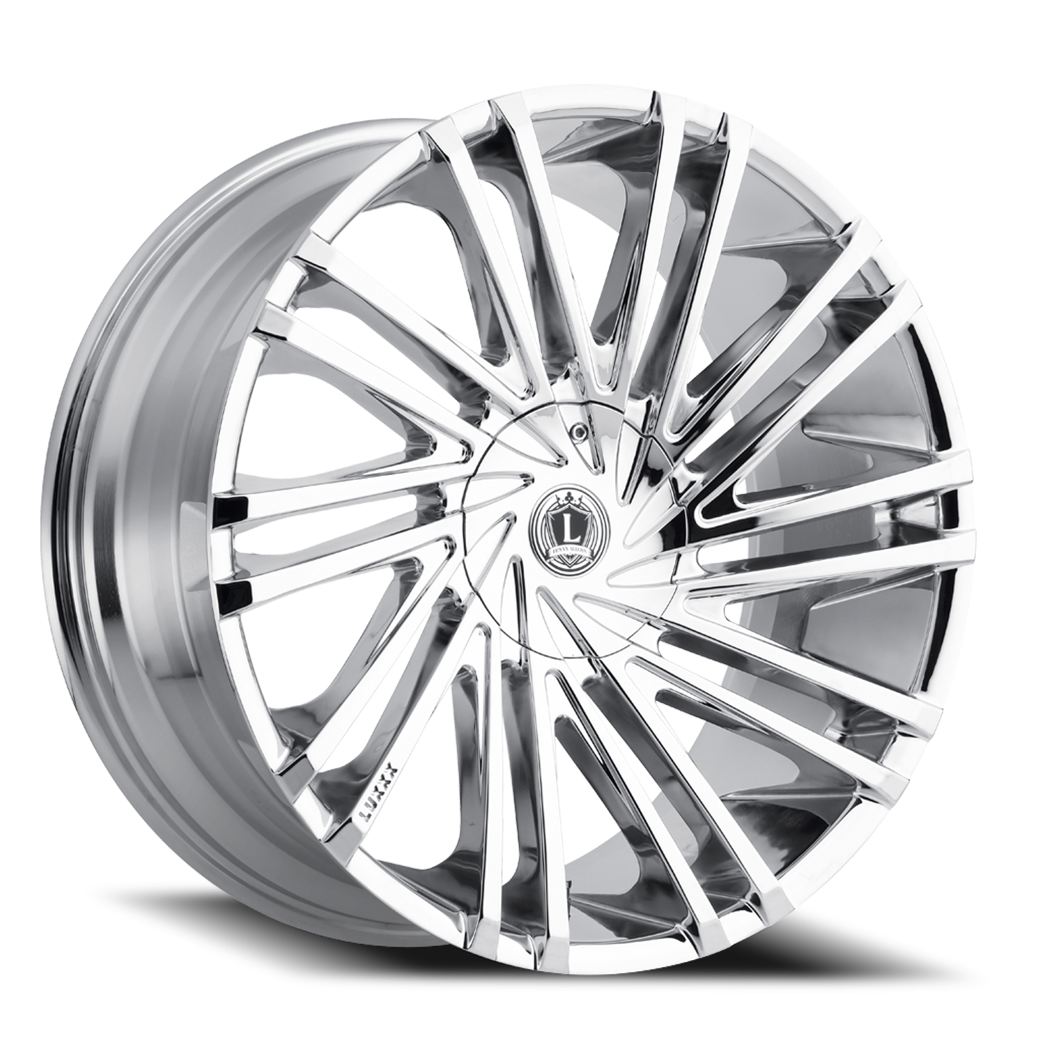 LUX17V 22X9 6120/132 +33 74.1 Chrome