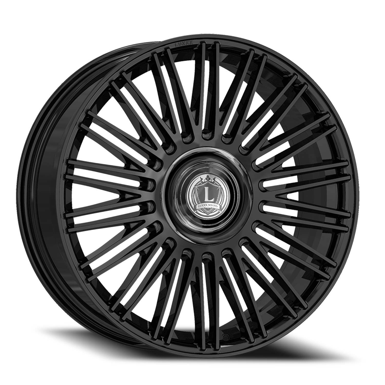 LUX27 18X8 6X130 +45 84.1 Gloss Black