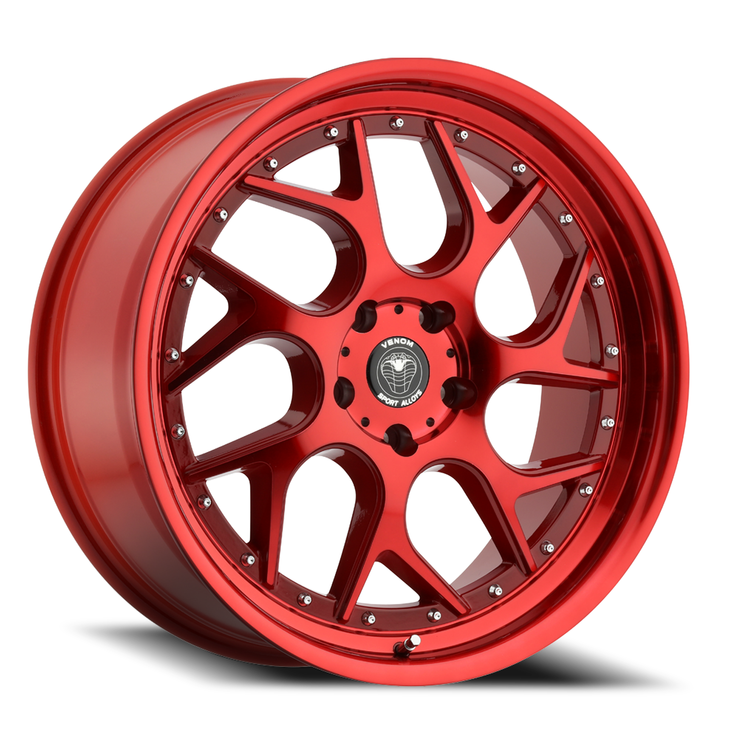 VENOM33 20X8.5 5X114.3 +30 73.1 Neon Red
