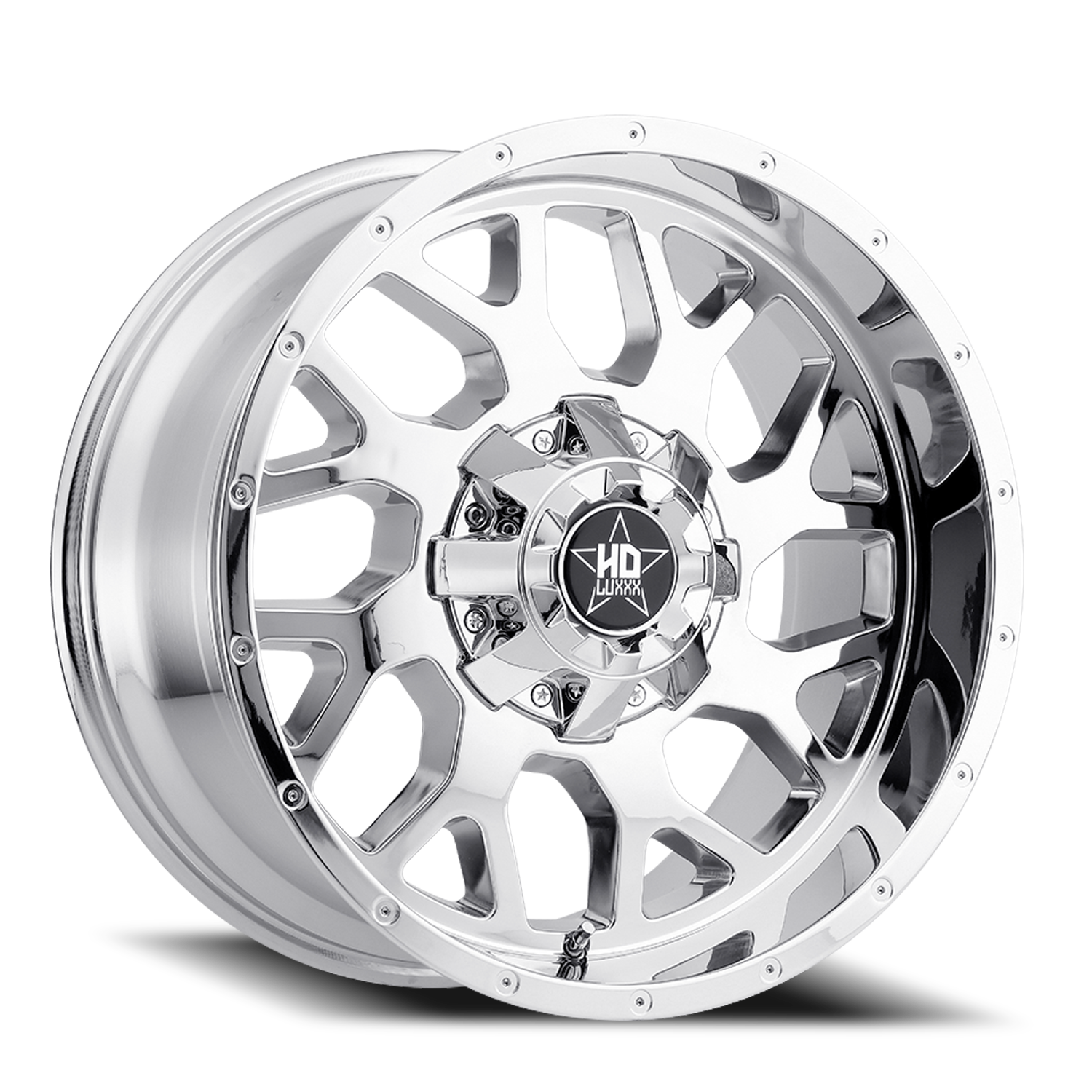 LHD8 20X10 8X170 -12 125 Chrome
