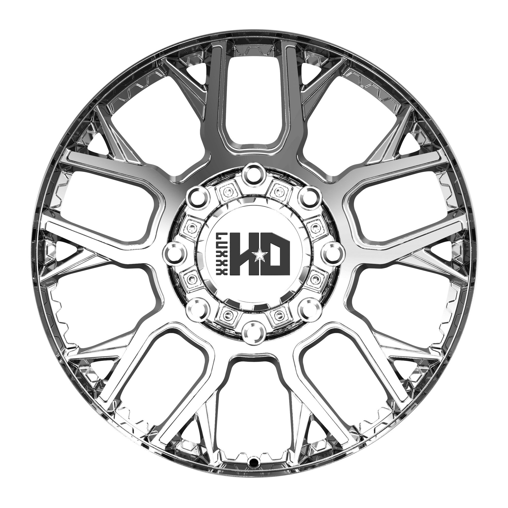 LHD39 20X10 6135/139.7 -19 106.1 Chrome - Image 2