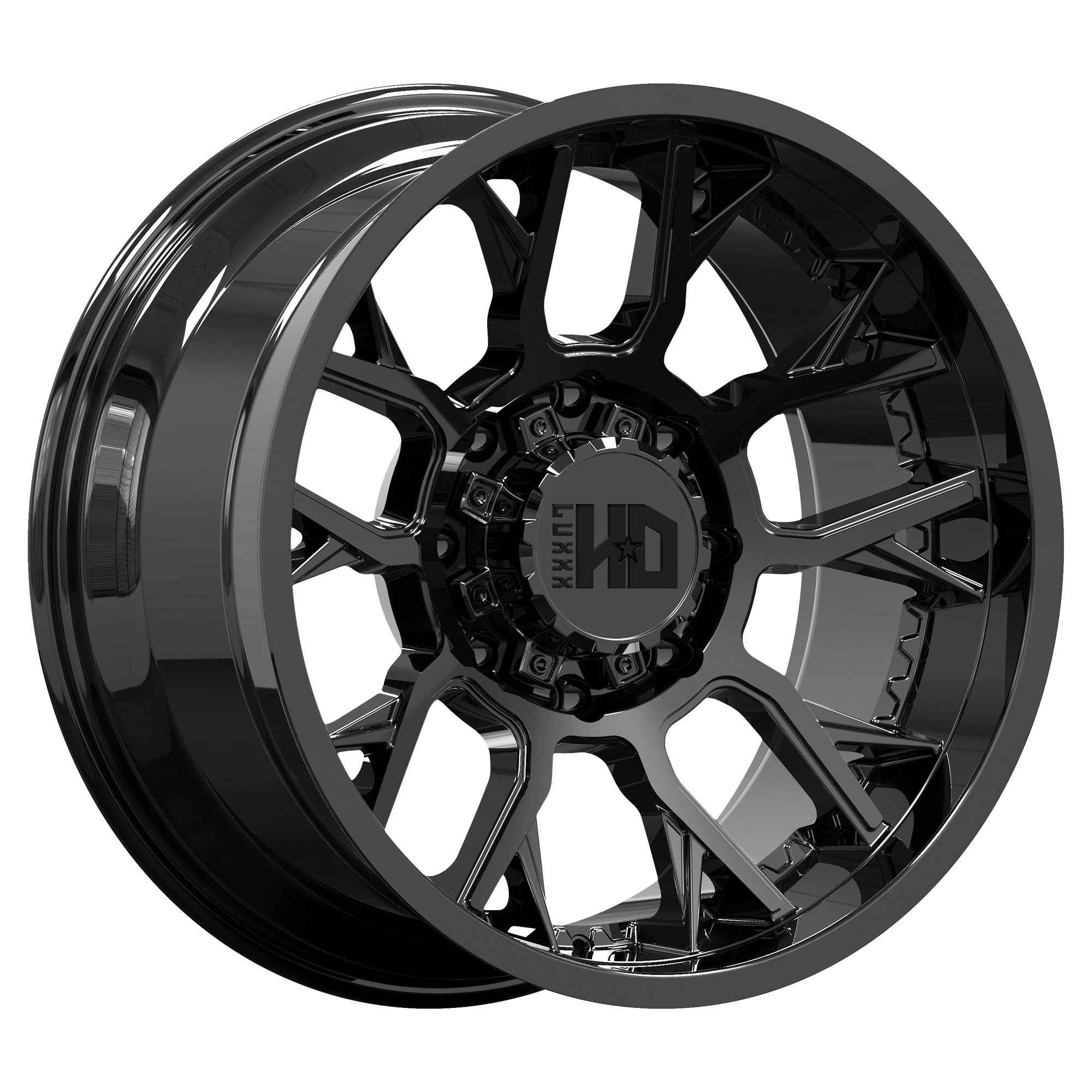 LHD39 20X10 6135/139.7 -19 106.1 Gloss Black