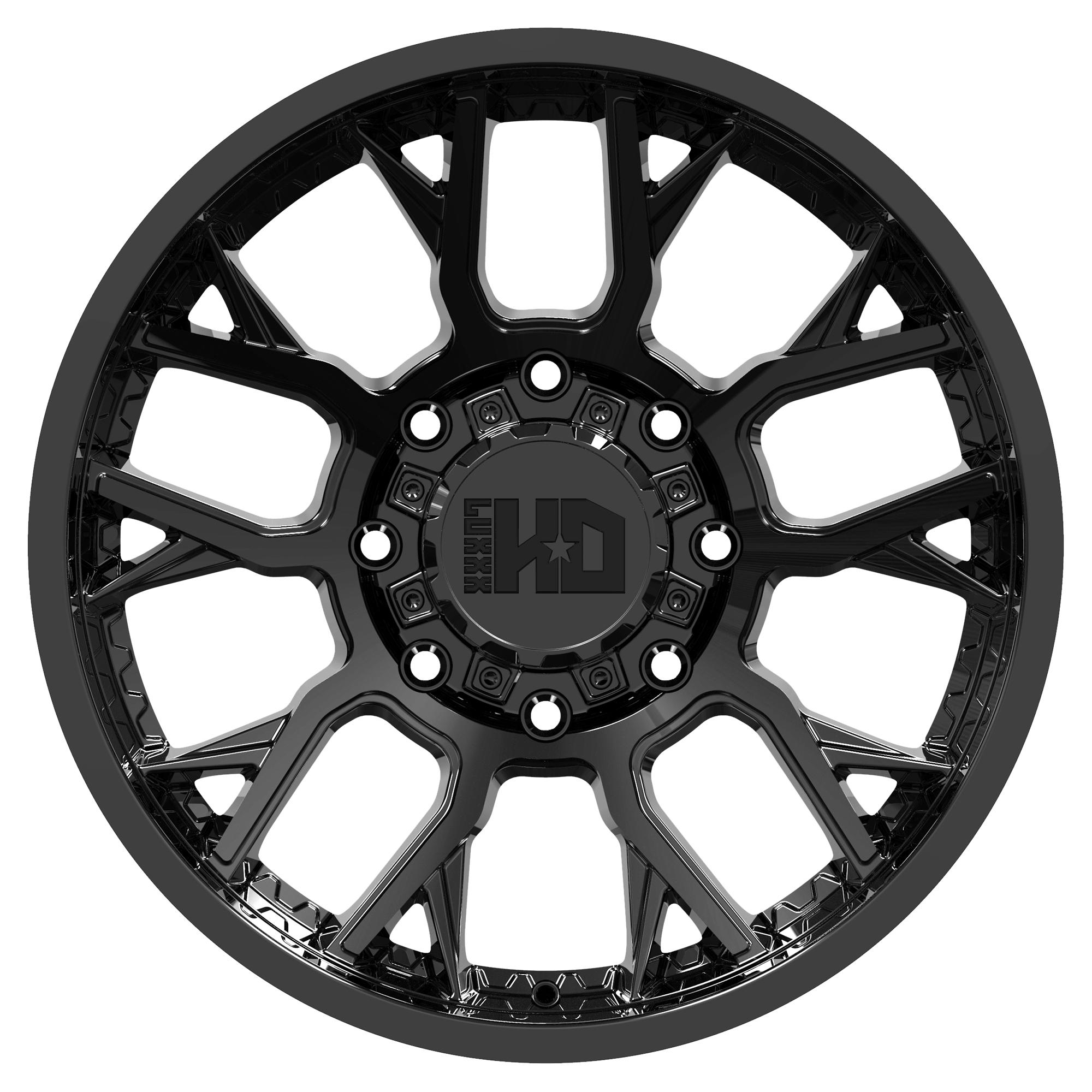 LHD39 20X10 6135/139.7 -19 106.1 Gloss Black - Image 2